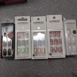5 imPress Nail Set